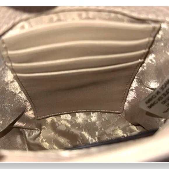 Karl Lagerfeld Paris Agyness Leather Turnlock Crossbody Bag - NWOT - Picture 13 of 17